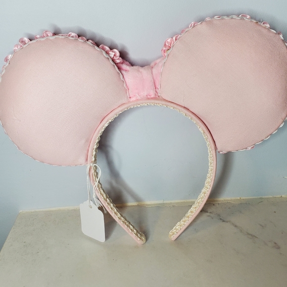 *SOLD* Blush Rose's Minnie Ears - Picture 2 of 2
